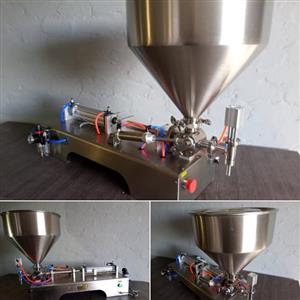 Piston filling machines, suitable for thicker 