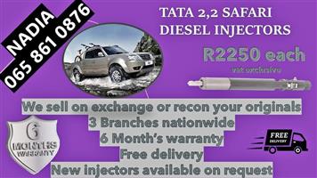 RECON DIESEL INJECTORS FOR SALE FOR TATA 2.2 SAFARI FULLY TESTED