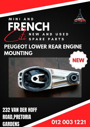 PEUGEOT LOWER REAR ENGINE MOUNTING NEW FOR SALE