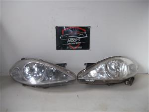 Mercedes W169 '04-'12 L&R headlights (Pair)