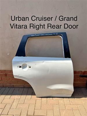 Right Rear Door for Urban Cruiser / Grand Vitara 