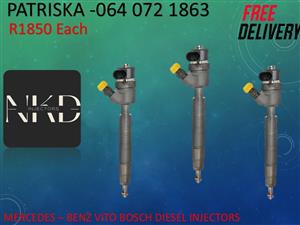 MERCEDES VITO DIESEL INJECTORS FOR SALE