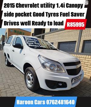 Call Haroon on 2015 Chevrolet utility 1.4i with canopy Aircon spec 