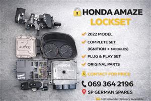 HONDA AMAZE LOCKSET AVAILABLE FOR SALE