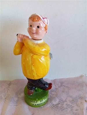 Golfer decanter