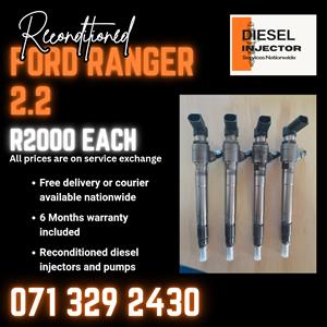 FORD RANGER 2.2 INJECTORS FOR SALE WITH WARRANTY 