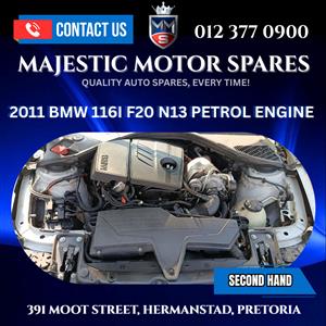 2011 BMW 116i F20 N13 Petrol Engine – For Sale | Used