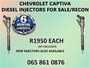 CHEVROLET CAPTIVA DIESEL INJECTORS FOR SALE / RECON WITH WARRANTY THOHOYANDOU