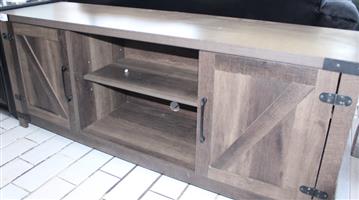 BROWN PLASMA STAND (S067819B)