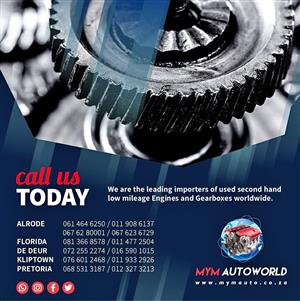 2ND HAND Imported Low Mileage ENGINES AND GEARBOXES