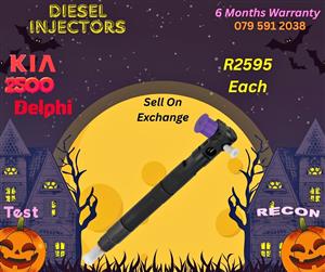 Kia 2500 Delphi diesel injectors