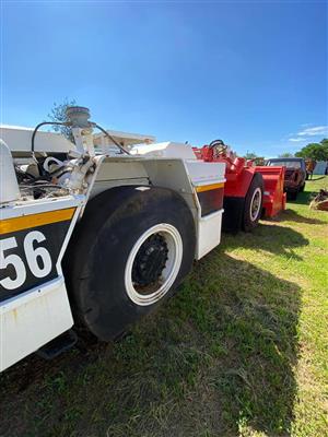 Loader underground mining equipment