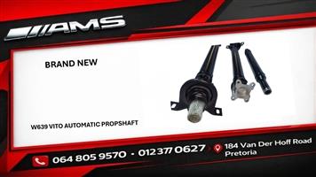 NEW Mercedes-Benz W639 Vito Automatic Propshaft