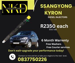 SSANGYONG KYRON  DIESEL INJECTORS FOR SALE