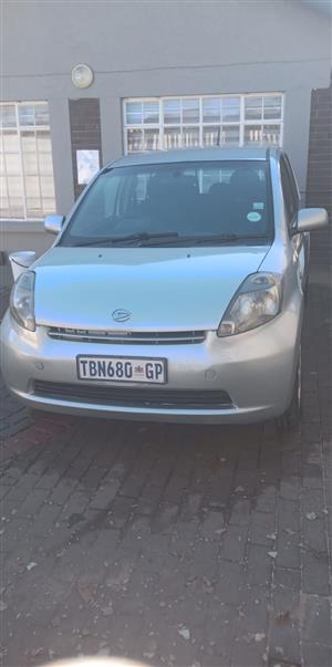 USED 2006 DAIHATSU SIRION 1.3LITRE ENGINE