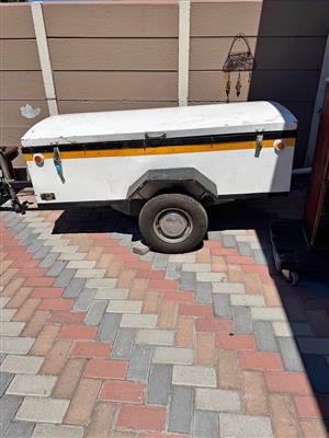 Venter 750kg trailer with lid and 10” rims& tyres