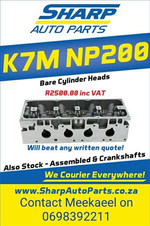 NP200 K7M Bare Head For Sale