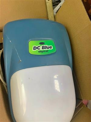 DC Blue Garage Motor