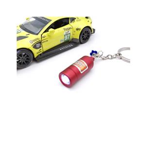 Keyring NOS Tank Design with LED Light (red)
