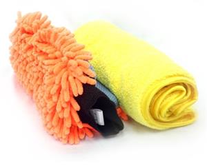 Shield Microfibre Cloth & Wash Mitt Combo