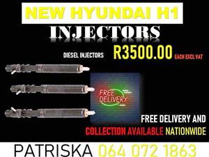 New Hyundai H1 diesel injectors for sale on request