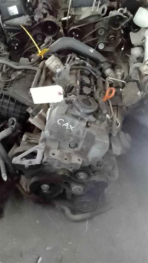VW CAX 1.4L COMPLETE ENGINE FOR SALE