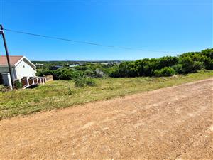 Cleared Vacant Stand with Views over Paradise Beach Landscape in Jeffreys Bay