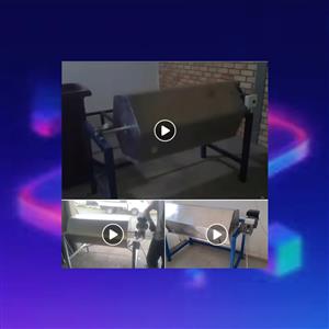 Ribbon‑quality mix in less time—industrial blending machines, locally made”