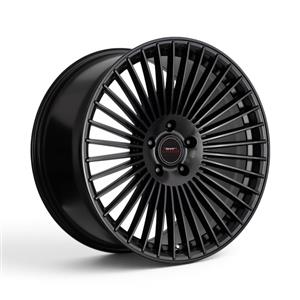 20″ A-Line Athens 5/108 Velvet Black Alloy Wheels
