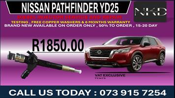 Nissan Pathfinder yd25 Diesel Injectors 
