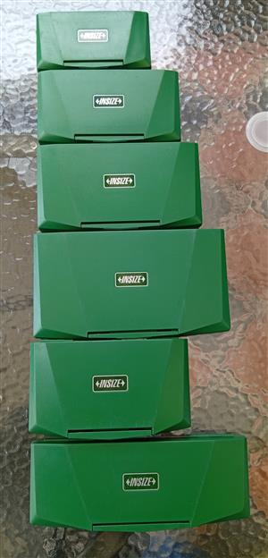 IN-SIZE MICROMETER SET (NEVER BEEN USED)