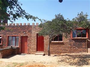 Plaas woonhuis te huur
