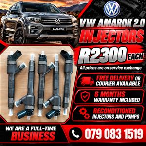 VW AMAROK 2.0 INJECTORS FOR SALE 
