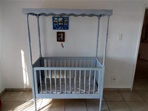 Handmade baby cot