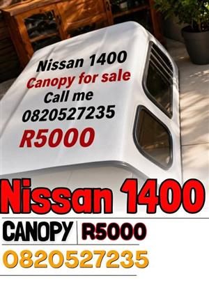 Nissan 1400 canopy 