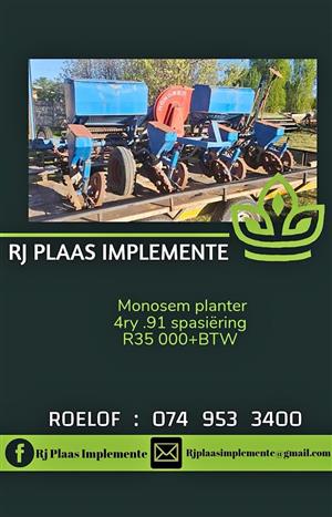 4 ry monosem planter
