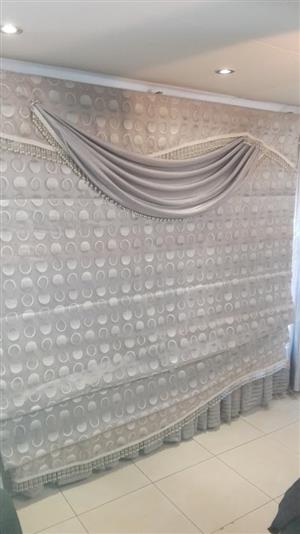 Designer Roll Up Curtains