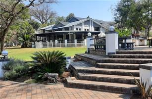 Game farm & venue on 165ha with 1km riverfront. Brits, North West. Price reduced to sell. 