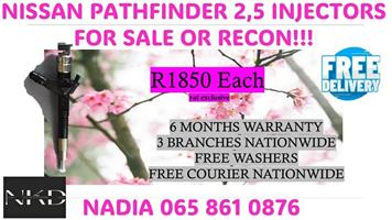PATHFINDER NISSAN 2,5 DIESEL INJECTORS FOR SALE BY NKD DIESEL INJECTORS