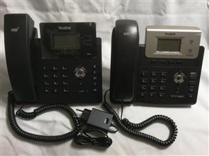 Yealink VoIP Phones (T21PE2 and T40G)