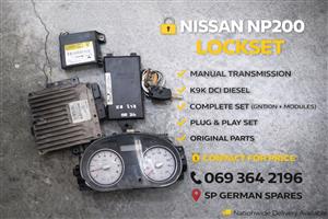 NISSAN NP200 LOCKSET AVAILABLE FOR SALE