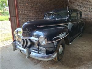 1948 De Soto Special Delux 4 Door 6 Cyl