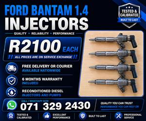 FORD BAMTAM 1.4 INJECTORS FOR SALE WITH WARRANTY 