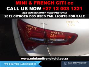 2012 Citroen DS5 used Tail lights  for sale