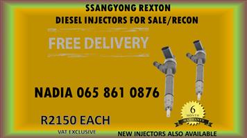 DIESEL INJECTORS FOR SALE FOR SSANGYONG REXTON