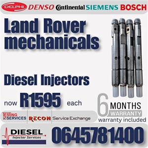 Land Rover mechanical diesel injectors for sale