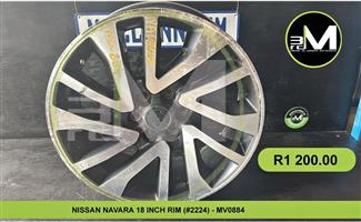 NISSAN NAVARA 18 INCH RIMS AVAILABLE (SOLD INDIVIDUALLY)