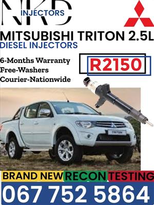 Mitsubshi Triton 2.5L Diesel injectors 
