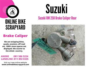 Suzuki RM 250 brake caliper.