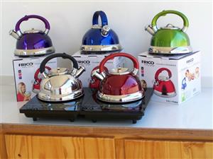 Brand new Whistling Induction Kettles